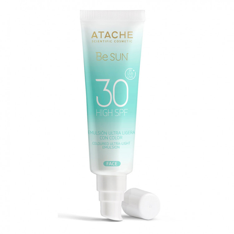 Be sun Coloured emulsion - Тональное сверхлегкое солнцезащитное молочко SPF 30 50 мл
