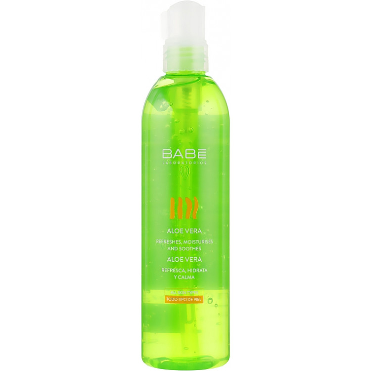 Babe Laboratorios Aloe Gel - Экстракт-гель алоэ вера 100% 300 мл Babe Laboratorios Aloe Gel - Экстракт-гель алоэ вера 100% 300 мл