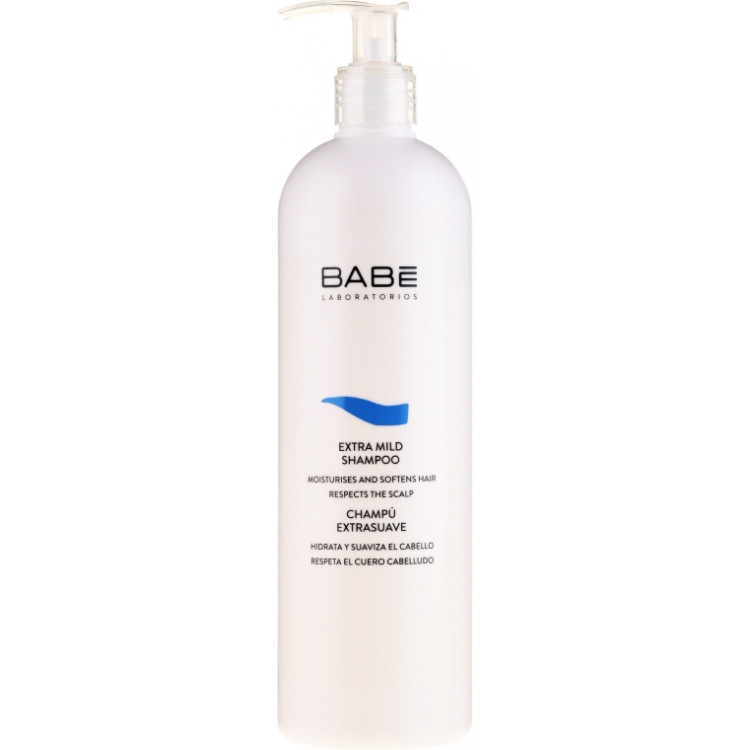 Babe Laboratorios Extra Mild Shampoo - Мягкий шампунь для всех типов волос 250 мл Babe Laboratorios Extra Mild Shampoo - Мягкий шампунь для всех типов волос 250 мл
