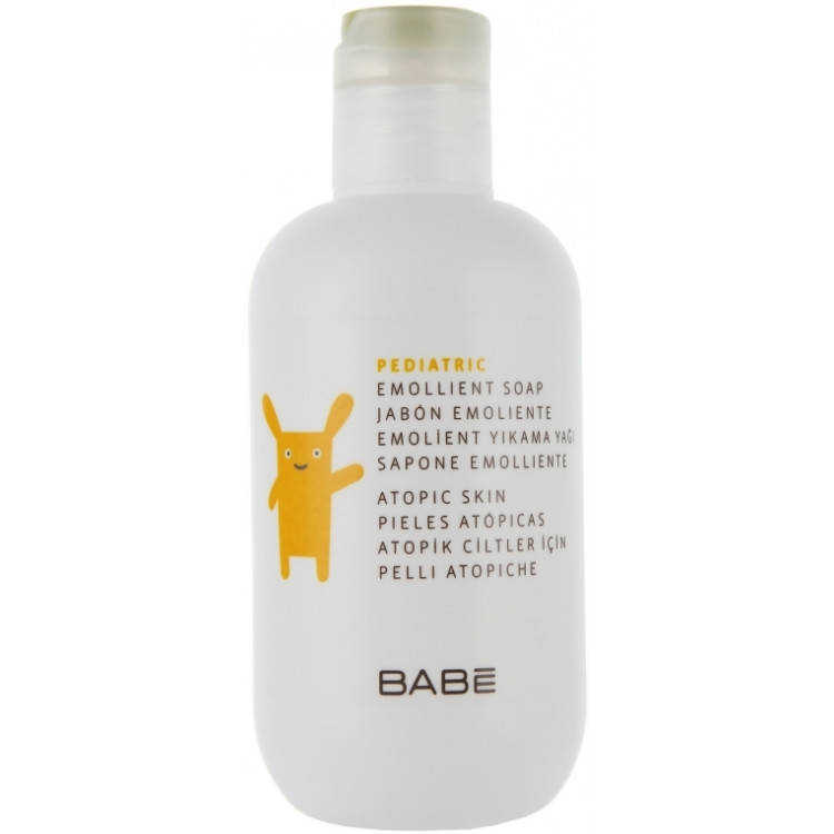 Babe Laboratorios Emollient Soap - Смягчающее мыло для душа детское 200 мл Babe Laboratorios Emollient Soap - Смягчающее мыло для душа детское 200 мл