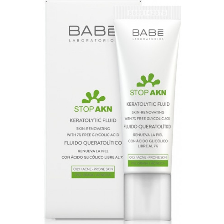Babe Laboratorios Stop Akn Keratolytic Fluid - Кератолитический флюид 30 мл Babe Laboratorios Stop Akn Keratolytic Fluid - Кератолитический флюид 30 мл