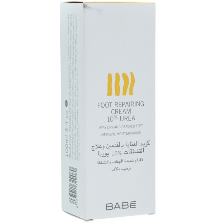 Babe Laboratorios Foot Repairing Cream 10 % Urea - Крем для ног с 10% уреа 100 мл Babe Laboratorios Foot Repairing Cream 10 % Urea - Крем для ног с 10% уреа 100 мл