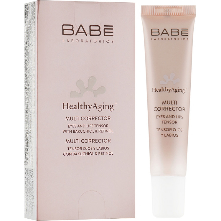 Babe Laboratorios Healthy Aging Multi Corrector - Мультикорректор с антивозрастным эффектом для кожи вокруг глаз и губ 15 мл Babe Laboratorios Healthy Aging Multi Corrector - Мультикорректор с антивозрастным эффектом для кожи вокруг глаз и губ 15 мл