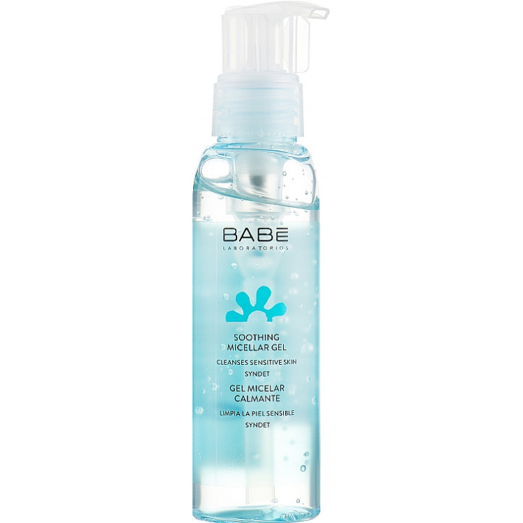 Babe Laboratorios Soothing Micelar Gel Travel Size - Мицеллярный гель для деликатного и глубокого очищения 245 мл Babe Laboratorios Soothing Micelar Gel Travel Size - Мицеллярный гель для деликатного и глубокого очищения 245 мл