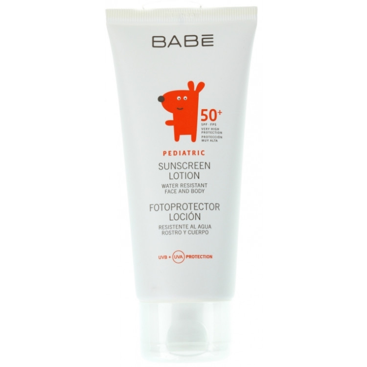 Babe Laboratorios - Лосьон детский солнцезащитный spf 50+ 100 мл Babe Laboratorios - Лосьон детский солнцезащитный spf 50+ 100 мл