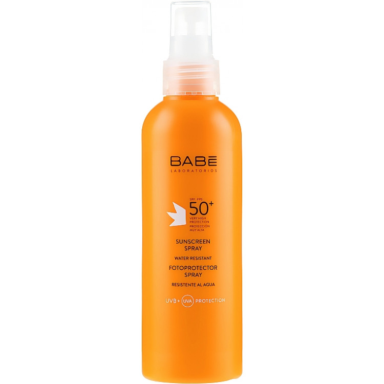 Babe Laboratorios Sunscreen Spray SPF 50+ - Солнцезащитный спрей SPF 50+ 200 мл Babe Laboratorios Sunscreen Spray SPF 50+ - Солнцезащитный спрей SPF 50+ 200 мл