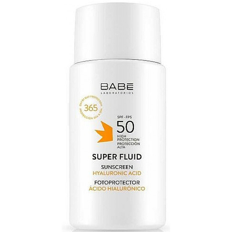 Babe Laboratorios - Солнцезащитный флюид для лица SPF 50+ 50 мл Babe Laboratorios - Солнцезащитный флюид для лица SPF 50+ 50 мл