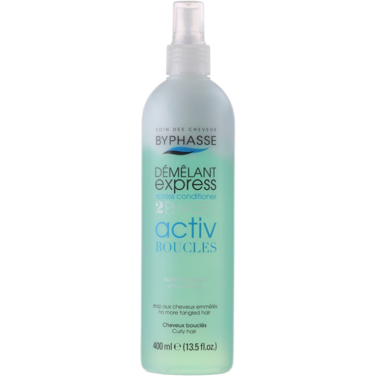 Byphasse Express 2 Phases Activ Boucles Curly Hair-Спрей для вьющихся волос 400 мл Byphasse Express 2 Phases Activ Boucles Curly Hair-Спрей для вьющихся волос 400 мл