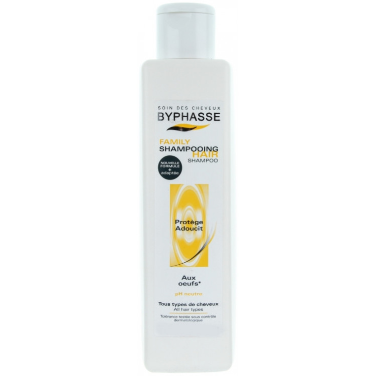 Byphasse Family Shampoo Шампунь для всех типов волос с яичным желтком 750 мл Byphasse Family Shampoo Шампунь для всех типов волос с яичным желтком 750 мл