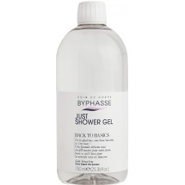 Byphasse Back To Basics Just Shower Gel - Гель для душа для всех типов кожи 750 мл