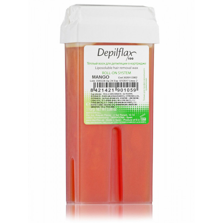 Hair removal wax 110 g - Воск Манго Теплый Hair removal wax 110 g - Воск Манго Теплый