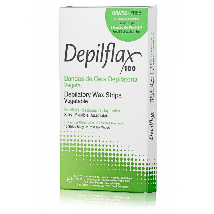 Depilatory wax strips - Комплект полосок для депиляции с воском Depilatory wax strips - Комплект полосок для депиляции с воском