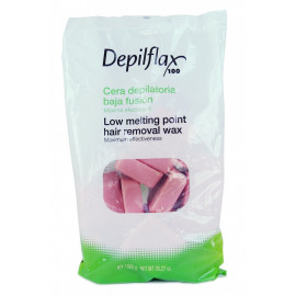 Hair removal wax 1000 g - Горячий воск Розовый в брикетах