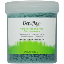 Low melting point wax pearls 600 g - Горячий воск Зеленый с морскими водорослями в гранулах