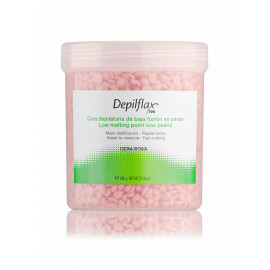 Low melting point wax pearls 600 g - Горячий воск Розовый в гранулах