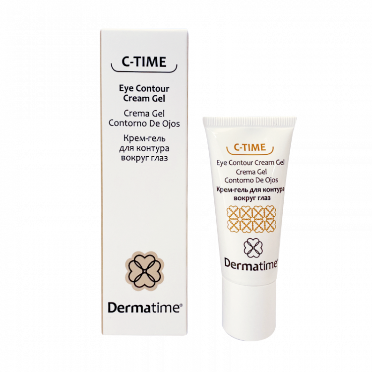 Dermatime C-TIME Eye Contour Cream Gel – Крем-гель для контура вокруг глаз 15 мл Dermatime C-TIME Eye Contour Cream Gel – Крем-гель для контура вокруг глаз 15 мл
