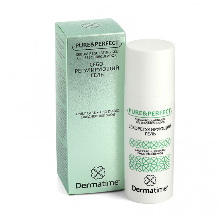 Dermatime Pure&Perfect Sebum Regulating Gel - Себорегулирующий Гель, 50 Мл Dermatime Pure&Perfect Sebum Regulating Gel - Себорегулирующий Гель, 50 Мл