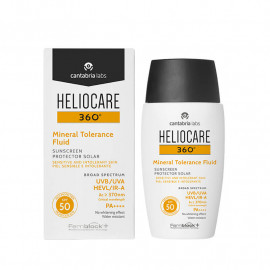360º Mineral Tolerance Fluid Sunscreen 50 ml – Солнцезащитный минеральный флюид SPF 50 для чувствительной кожи