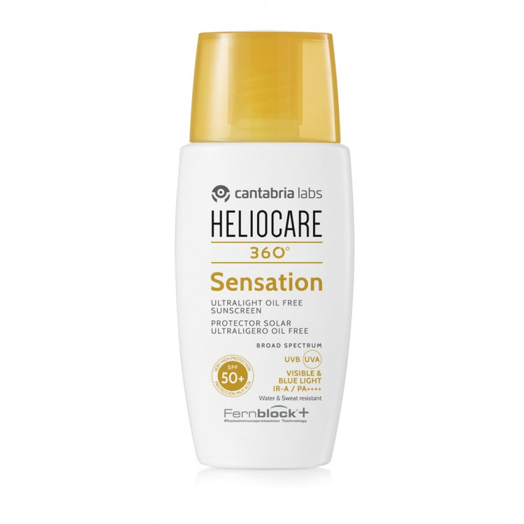 Heliocare 360 Sensation / Ультралегкая солнцезащитная эмульсия SPF 50+ для чувствительной кожи 50 мл Heliocare 360 Sensation / Ультралегкая солнцезащитная эмульсия SPF 50+ для чувствительной кожи 50 мл