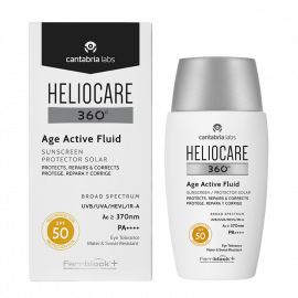 Heliocare 360º Age Active Fluid – Солнцезащитный Омолаживающий Флюид Spf 50, 50 Мл