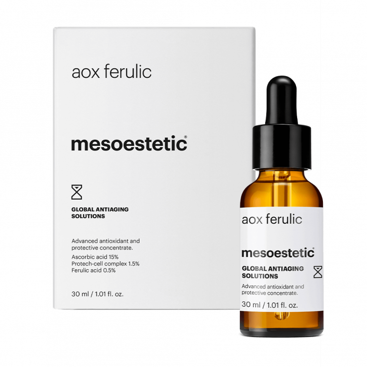 Mesoestetic AOX Ferulic - Антиоксидантная концентрированная сыворотка Mesoestetic AOX Ferulic - Антиоксидантная концентрированная сыворотка