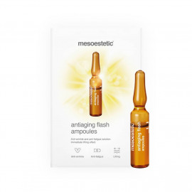Mesoestetic ANTIAGING FLASH AMPOULES - Лосьон омолаживающий (флэш-ампулы против старения)