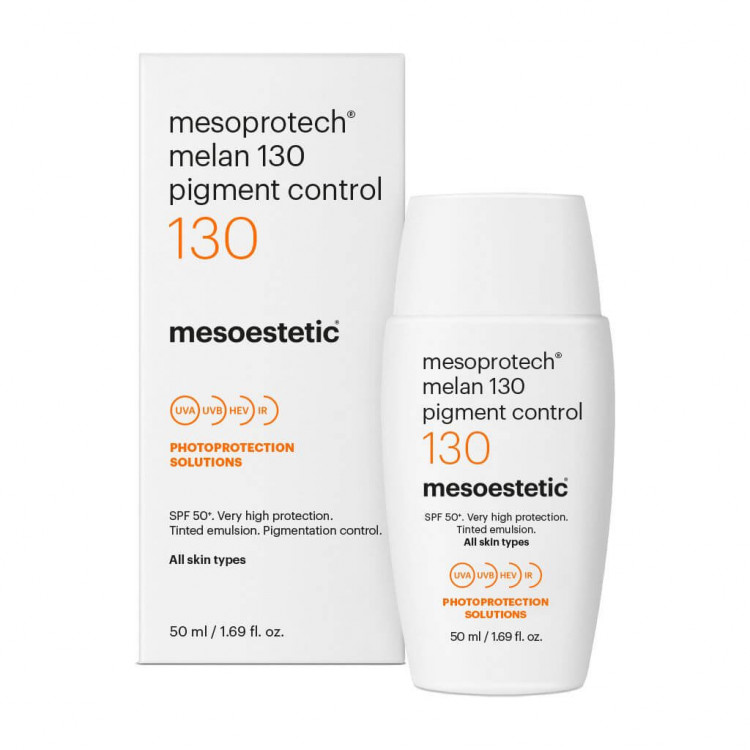 Mesoestetic Mesprotech Melan 130+Pigment Control - Солнцезащитный крем для лица SPF 130 Mesoestetic Mesprotech Melan 130+Pigment Control - Солнцезащитный крем для лица SPF 130