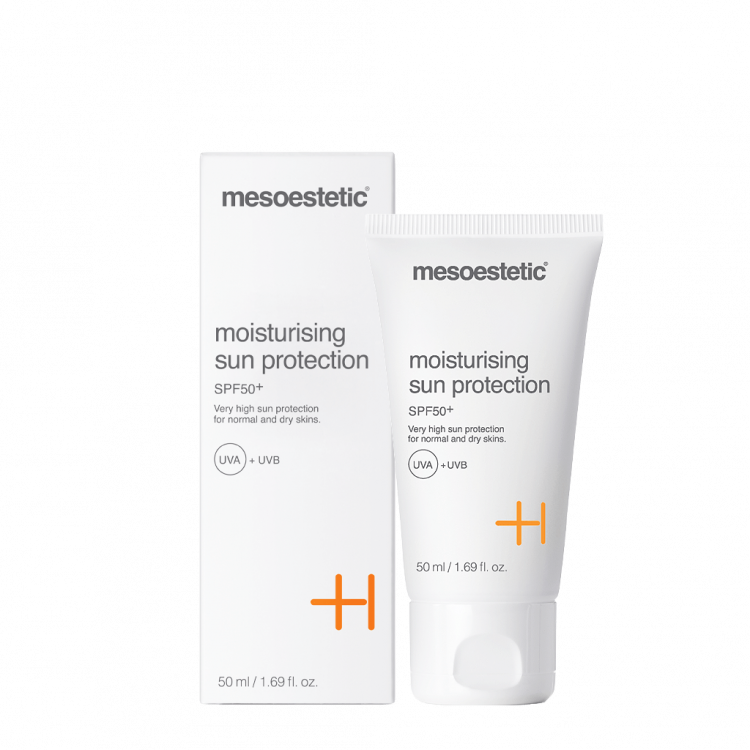Mesoestetic Moisturising sun protection - Солнцезащитный крем для лица ультраувлажняющий Mesoestetic Moisturising sun protection - Солнцезащитный крем для лица ультраувлажняющий