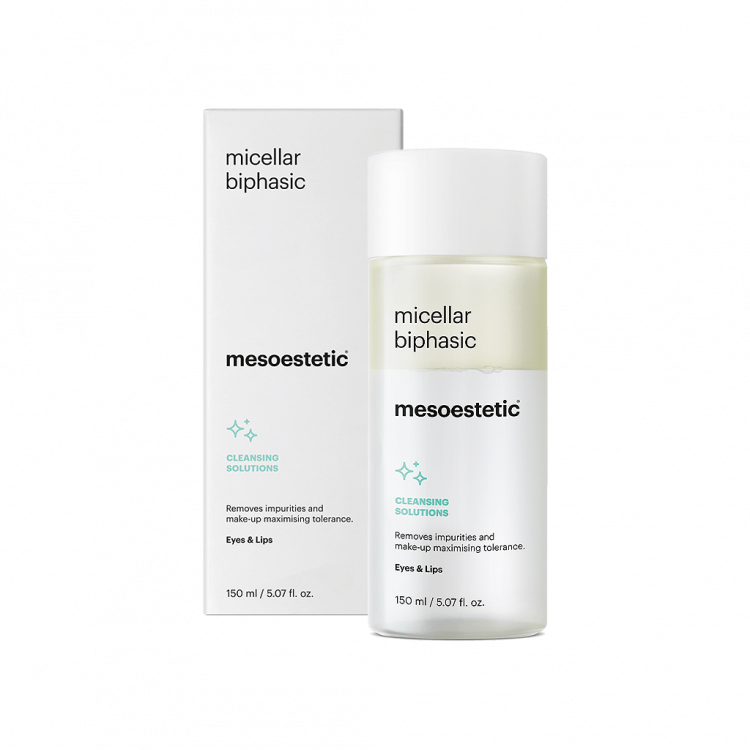 Mesoestetic Micelar biphasic - Двухфазное очищающее мицелярное средство Mesoestetic Micelar biphasic - Двухфазное очищающее мицелярное средство