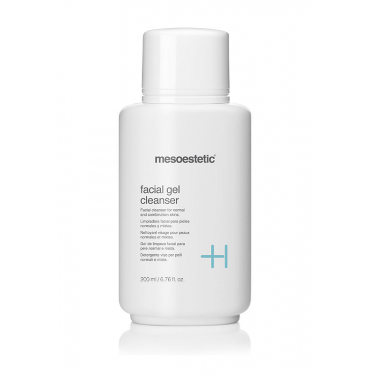Mesoestetic Facial gel cleanser - Очищающий гель для нормальной и комбинированной кожи Mesoestetic Facial gel cleanser - Очищающий гель для нормальной и комбинированной кожи