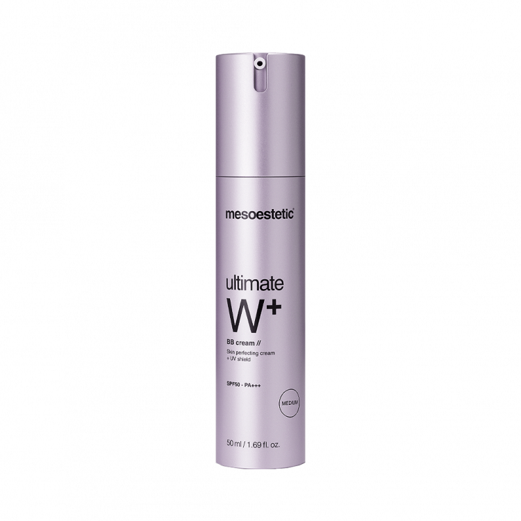 Mesoestetic UltimateW + BB CREM MEDIUM - Увлажняющий и защитный крем для лица Mesoestetic UltimateW + BB CREM MEDIUM - Увлажняющий и защитный крем для лица