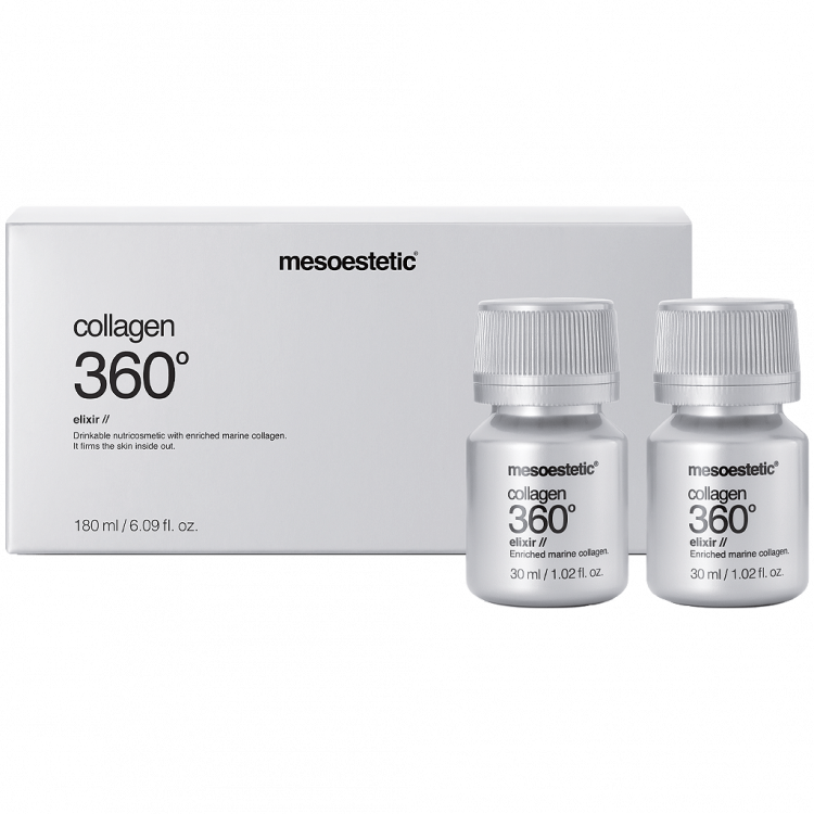 Mesoestetic Collagen 360 DEGREES'elexir - Питьевой эликсир Mesoestetic Collagen 360 DEGREES'elexir - Питьевой эликсир