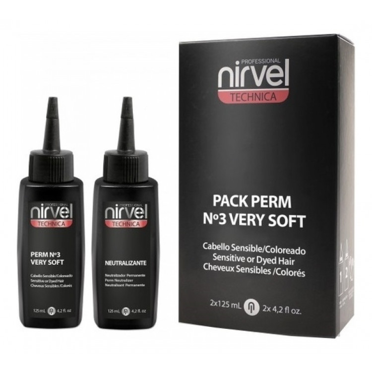 Pack perm №3 Very soft Набор для перманентной завивки для мелированных волос Pack perm №3 Very soft Набор для перманентной завивки для мелированных волос