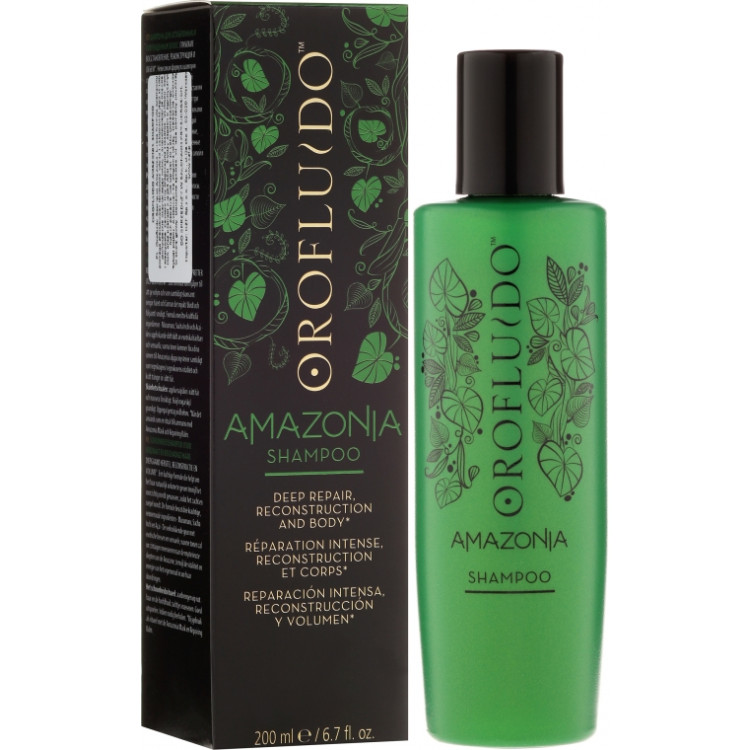 Orofluido Amazonia Shampoo - Шампунь для ослабленных и поврежденных волос 200 мл Orofluido Amazonia Shampoo - Шампунь для ослабленных и поврежденных волос 200 мл