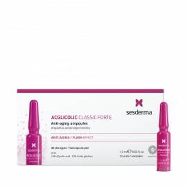 Acglicolic Classic Forte Ampoules – Средство В Ампулах Форте с Гликолевой Кислотой, 10 Шт По 1,5 Мл