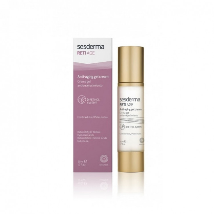 Reti Age Anti-aging Gel Cream 50 Ml - Антивозрастной Крем-гель Reti Age Anti-aging Gel Cream 50 Ml - Антивозрастной Крем-гель