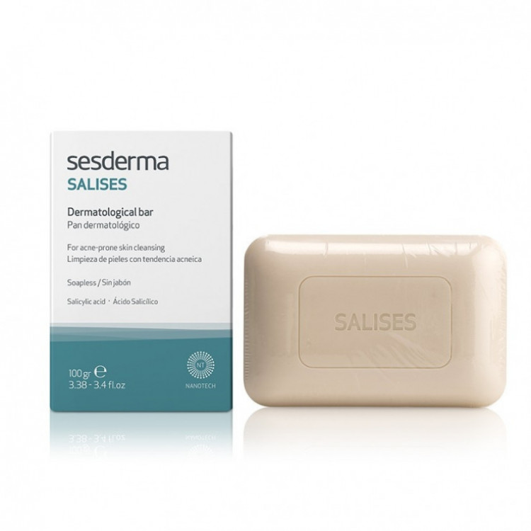 Salises Dermatological Bar 100 Gr - Мыло Туалетное Salises Dermatological Bar 100 Gr - Мыло Туалетное