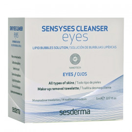 Sensyses Cleanser Eyes – Салфетки для Снятия Макияжа с Глаз, 14 Шт
