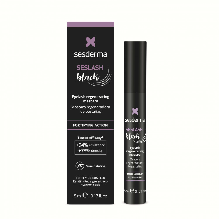 Sesderma SESLASH BLACK Тушь для ресниц восстанавливающая, чёрная