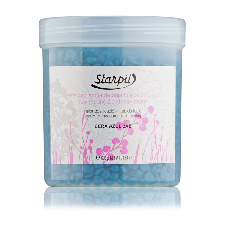 Low melting point wax pearls 600 g - Жемчужный воск Азуленовый в гранулах Low melting point wax pearls 600 g - Жемчужный воск Азуленовый в гранулах