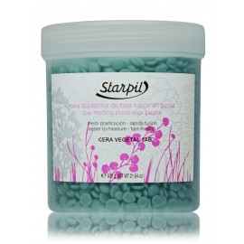 Low melting point wax pearls 600 g - Жемчужный воск Зеленый в гранулах