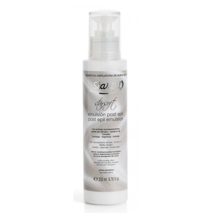 Star Soft Post epil emulsion 200 ml - Эмульсия притупляющая боль после депиляции Star Soft Post epil emulsion 200 ml - Эмульсия притупляющая боль после депиляции