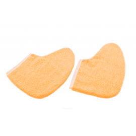 Terry socks for paraffin therapy - Махровые носки для парафинотерапии Персиковые
